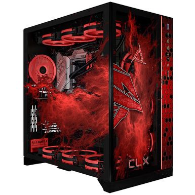 CLX - RA Gaming Desktop - Intel Core i9 14900KF - 64GB DDR5 5600 Memory - GeForce RTX 4080 - 2TB NVMe M.2 SSD + 6TB HDD - Black