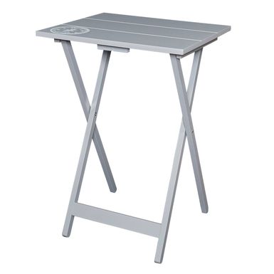 Cason Tray Table Set Dark Grey