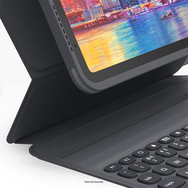 ZAGG - Pro Keys Wireless Keyboard Detachable Case for Apple iPad 10.9 10th Gen (2022) - Black