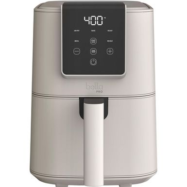 bella PRO - 4-qt. Touchscreen Slim Air Fryer - Oatmilk