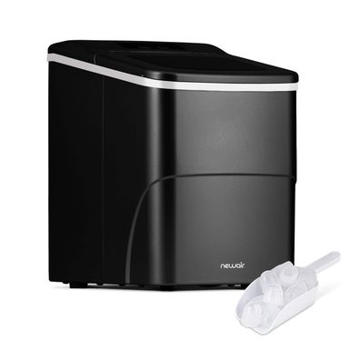 NewAir - Countertop Bullet Ice Maker with BPA-Free Parts - Matte Black