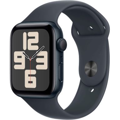 Apple Watch SE 2nd Generation (GPS) 44mm Aluminum Case with Midnight Sport Band - M/L - Midnight