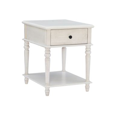 Perkins Side Table White