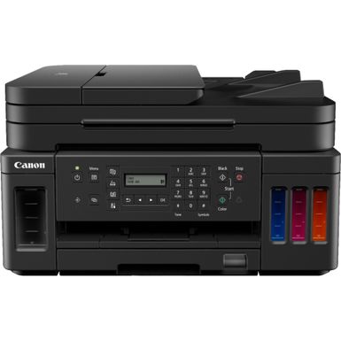 Canon - PIXMA MegaTank G7020 Wireless All-In-One Inkjet Printer with Fax - Black