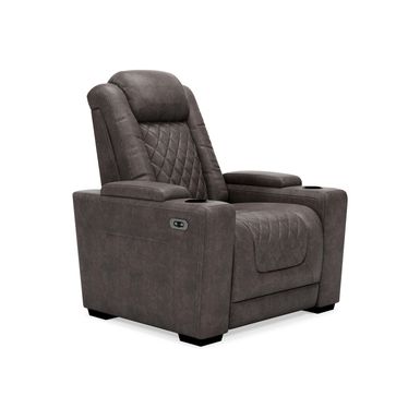 HyllMont Power Recliner/Adjustable Headrest