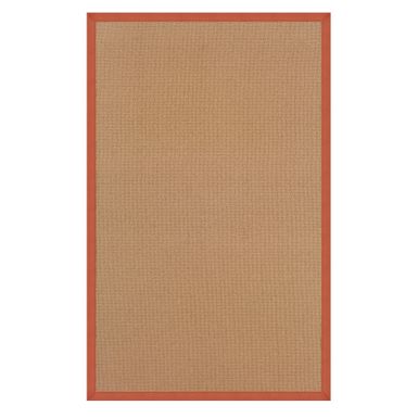 Abberly Cork And Burnt Orange 8.9X12 Area Rug