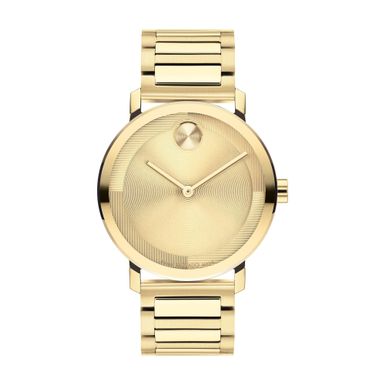 Movado  - Men's Bold Evolution 2.0 Gold-Tone Stainless Steel Watch Gold Dial