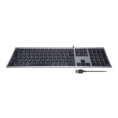 Macally - keyboard - space gray Input Device