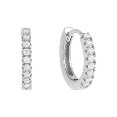 CZ Mini Huggie Earring