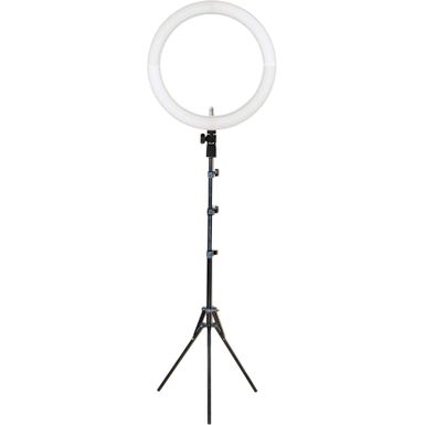 Sunpak - LED 448 19 Bi-Color Ring Light Kit - Black