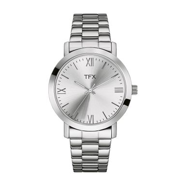 Bulova  - TFX Mens Stainless Steel Bracelet White Dial