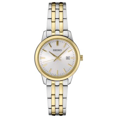 Seiko - Ladies Essentials Two-Tone Stainless Steel Watch White Dial