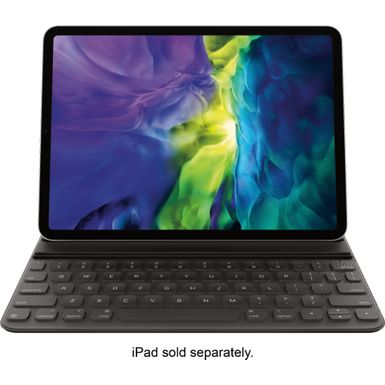 Apple - Smart Keyboard Folio for 11-inch iPad Pro (4th Generation) and iPad Air (5th Generation) - Black