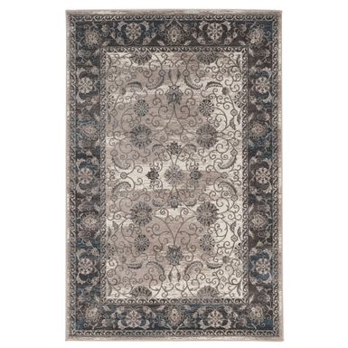 Vandrad Gray And Charcoal 5X7.6 Area Rug