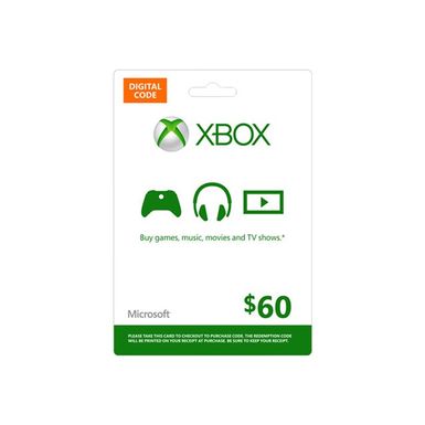 Microsoft Xbox Live - Gift Card