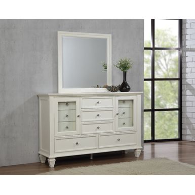 Briana 8-Drawer Dresser Black