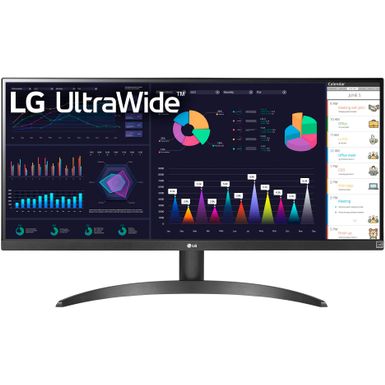 LG - 29" IPS LED UltraWide FHD 100Hz AMD FreeSync Monitor with HDR (HDMI, DisplayPort) - Black