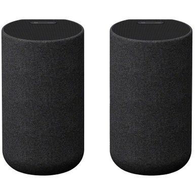 Sony - SA -RS5 Wireless Rear Speakers with Built-in Battery for HT-A9000/HT-A8000/HT-A7000/HT-A5000/HT-A3000 - Black