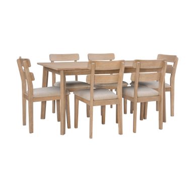 Sherman 7Pc Dining Set Natural