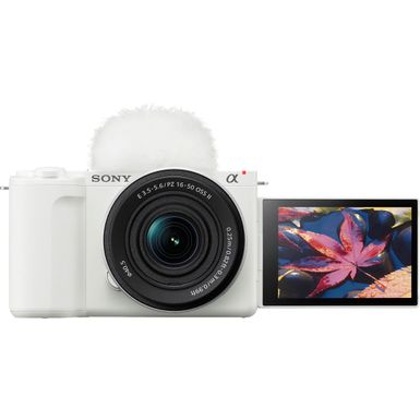 Sony - Alpha ZVE10 II: APS-C Content Creators' Camera Kit - White