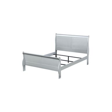 ACME Louis Philippe Queen Bed, Platinum