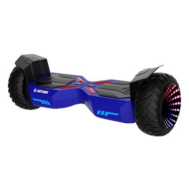 GoTrax - Quest Pro Hoverboard w/7 mi Max Range 7.5 mph Max Speed - Blue