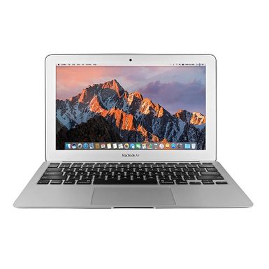 Apple Refurbished MACBOOK AIR i5 1.6GHz 11.6-INCH 4RAM 128GB SILVER WIFI ONLY (MJVM2LL/A) EARLY 2015