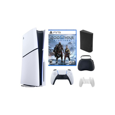 Playstation 5 Slim + God of War Bundle with Accessories