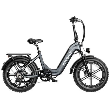 Heybike - Ranger S Foldable Ebike w/ 55mi Max Operating Range  28 mph Max Speed -  for Any Terrain - Gray