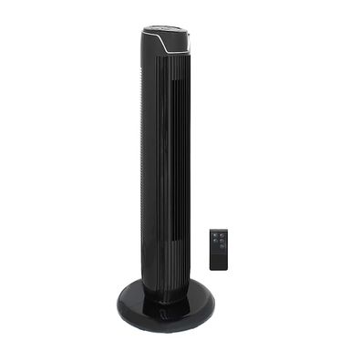 Sunpentown - Tower Fan with Remote and Timer - Black