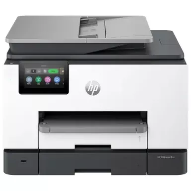 image of HP - OfficeJet Pro 9135e Wireless All-In-One Inkjet Printer with 3 months of Instant Ink Included with HP+ - White with sku:bb22227584-bestbuy