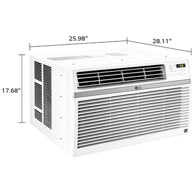 Angle Zoom. LG - 1000 Sq. Ft. Window Air Conditioner - White