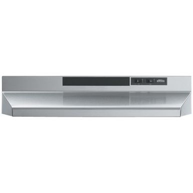 image of Broan Ada F40000 Series 30" Stainless Steel Convertible Under-cabinet Range Hood with sku:f403004-abt
