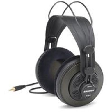 image of Samson SR850 Professional Studio Reference Headphones, 10Hz-30kHz Frequency Response with sku:sasr850c-adorama