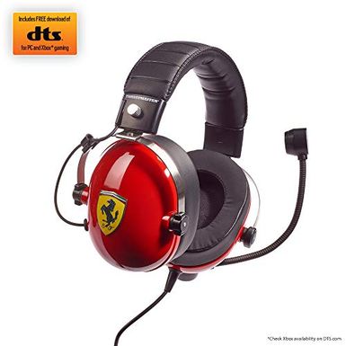 image of ThrustMaster T.Racing Scuderia Ferrari DTS Edition (Windows, PS4, PS5, XBOX Series X/S & XOne) with sku:b08kh8n7k3-amazon