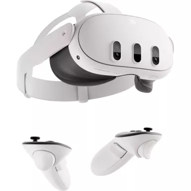 image of Meta Quest 3 Advanced All-in-One VR Headset (128GB) with sku:899-00579-01-streamline