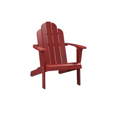 image of Rosebay Adriondack Chair Red with sku:lfxs1038-linon
