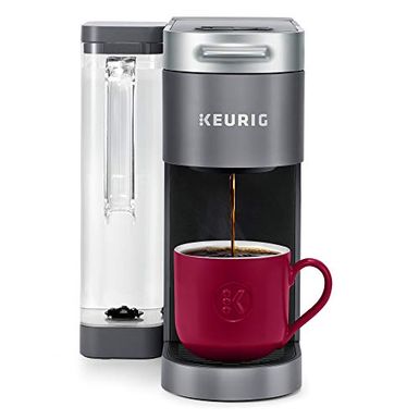 image of Keurig K Supreme Coffee Maker Gray - Gray with sku:bb21556605-6413551-bestbuy-keurig