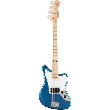 image of Squier Affinity Series Jaguar Bass H Electric Guitar, Maple Fingerboard, Lake Placid Blue with sku:sq378502502-adorama