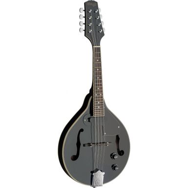 Stagg M50 E BLK Black Acoustic-Electric Bluegrass Mandolin - Black