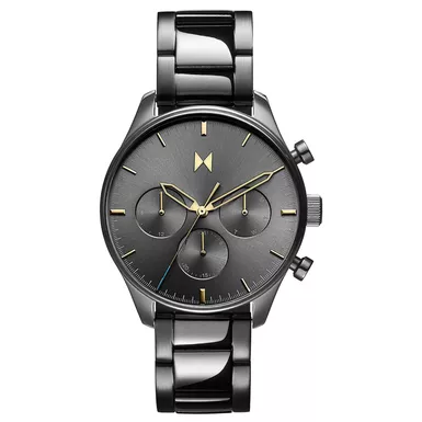 image of MVMT - Mens Airhawk Chronograph Gunmetal IP Stainless Steel Watch Gunmetal Dial with sku:28000231-d-powersales