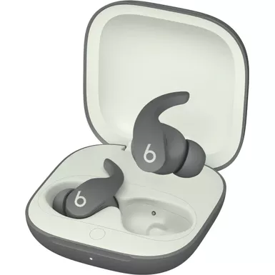image of Beats Fit Pro True Wireless Noise Cancelling In-Ear Earbuds - Sage Gray with sku:bb21471491-bestbuy