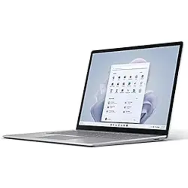 image of Microsoft - Surface Laptop 5 - 15” Touch-Screen - Intel Evo Platform Core i7 with 8GB Memory - 256GB SSD (Latest Model) - Platinum (Metal) with sku:bb22046890-bestbuy