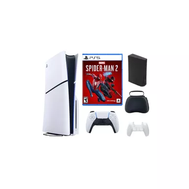 Playstation 5 Slim + Spiderman Bundle with Accessories