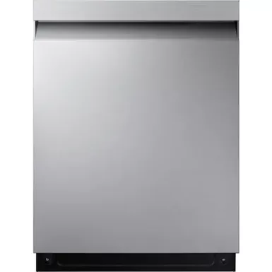 image of Samsung - 24" Top Control Smart Built-In Stainless Steel Tub Dishwasher with Storm Wash, 48 dBA - Stainless Steel with sku:bb22164175-bestbuy