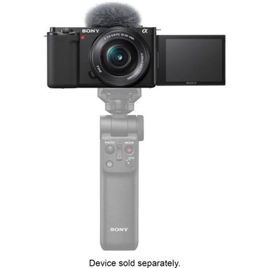 Alt View Zoom 13. Sony - Alpha ZV-E10 Kit Mirrorless Vlog Camera with 16-50mm Lens - Black