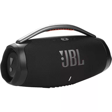 image of JBL - Boombox3 Portable Bluetooth Speaker - Black with sku:bb22044072-bestbuy