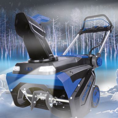 image of Snow Joe iON100V-21SB-CT Brushless Lithium-iON Cordless Variable Speed Single Stage Snowblower | 21-Inch | 100-Volt | No Battery + Charger with sku:ion100v-21sb-ct-snowjoe