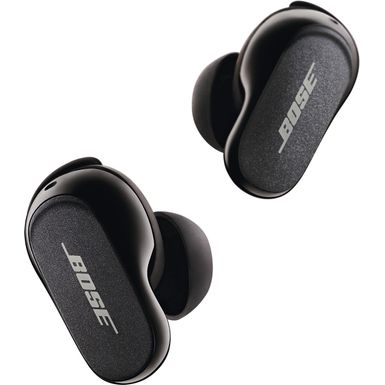 image of Bose - QuietComfort Earbuds II True Wireless Noise Cancelling In-Ear Headphones - Triple Black with sku:bb22015262-6512575-bestbuy-bose