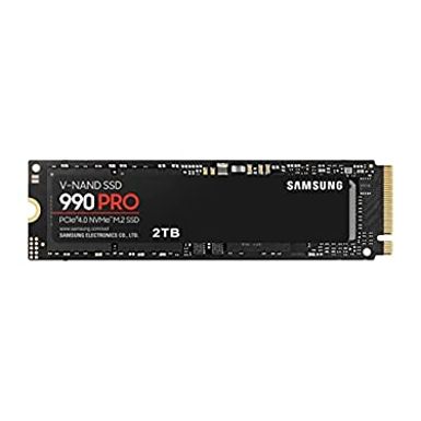 image of SAMSUNG 990 PRO SSD 2TB PCIe 4.0 M.2 Internal Solid State Hard Drive, Fastest Speed for Gaming, Heat Control, Direct Storage and Memory Expansion for Video Editing, Heavy Graphics, MZ-V9P2T0B/AM with sku:b0bhjj9y77-amazon